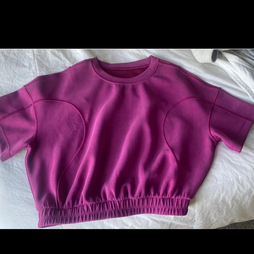 Lululemon Softstreme Gathered Tee